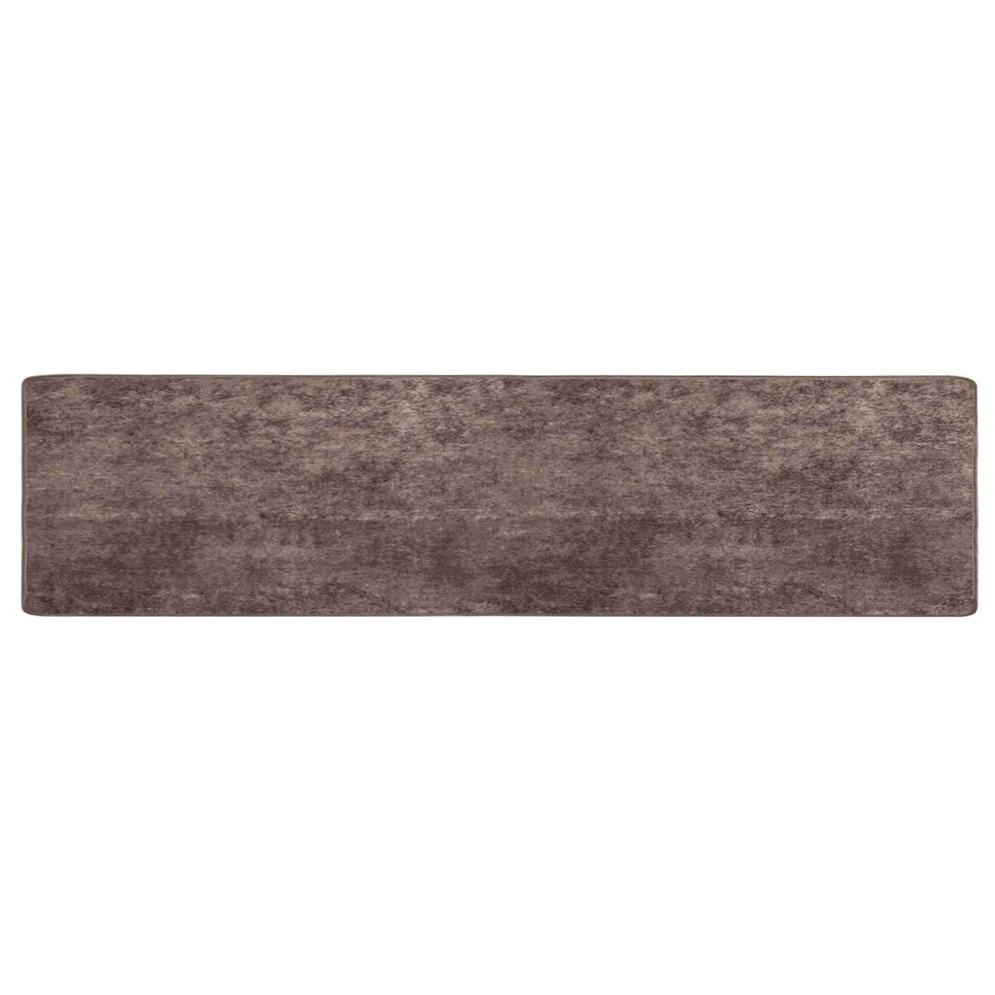 vidaXL Rug Runner MARSA Grey 80 x 450 cm Polyester and PVC