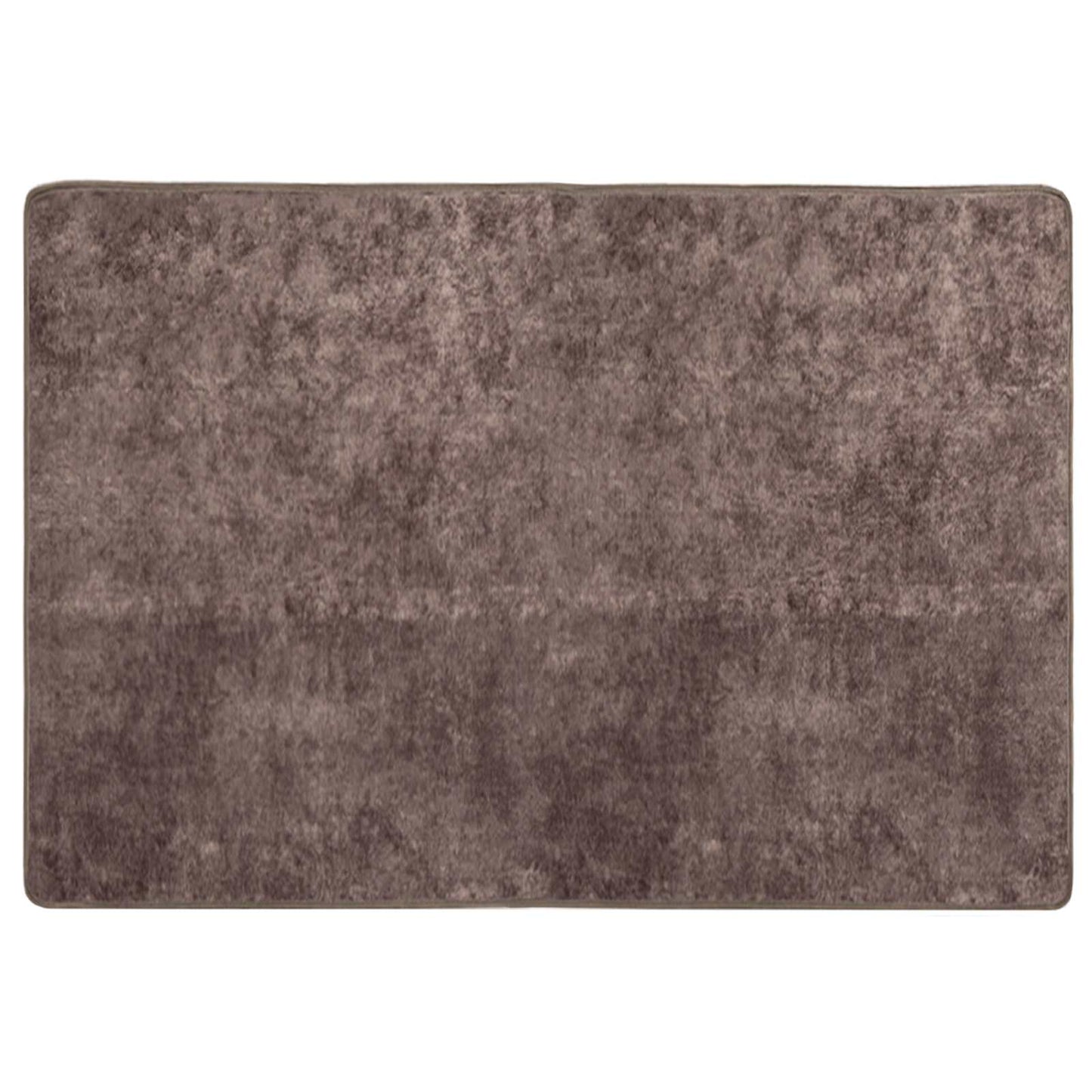 vidaXL Rug Runner MARSA Grey 100 x 150 cm Polyester and PVC