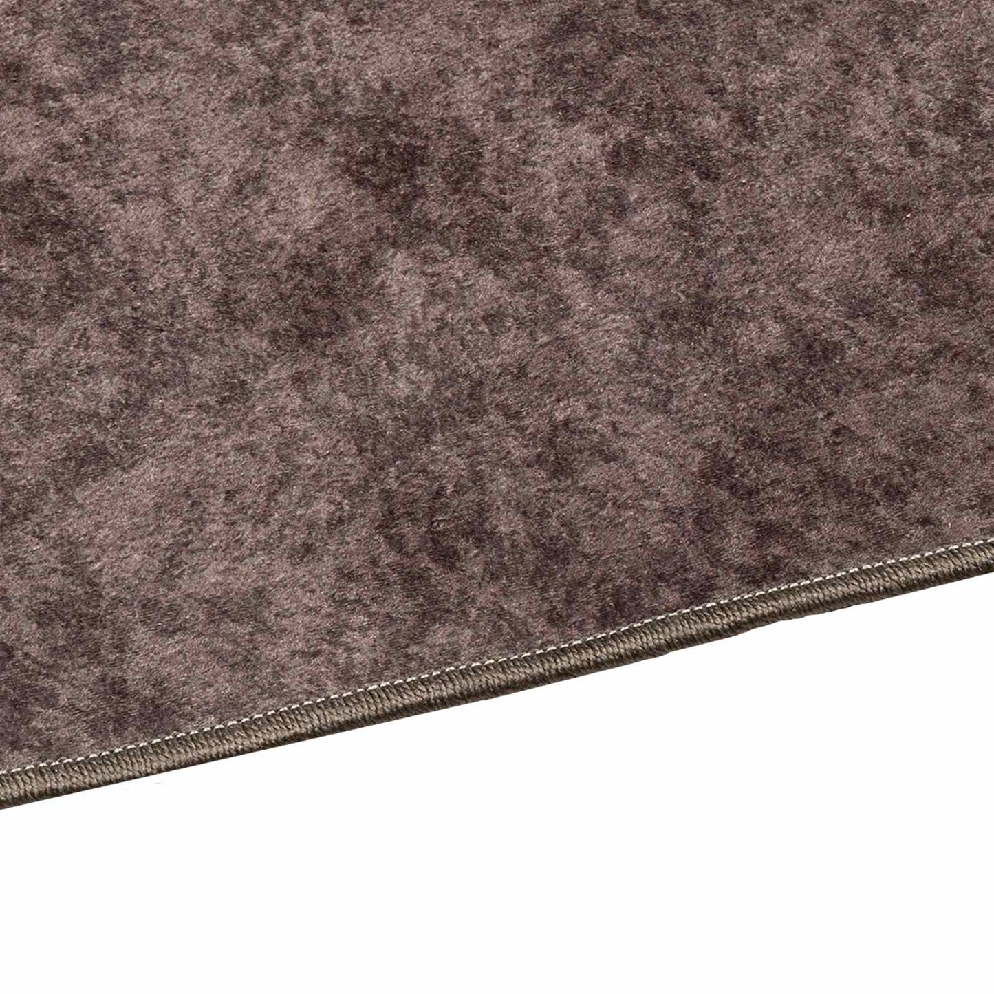 vidaXL Rug Runner MARSA Grey 100 x 350 cm Polyester and PVC