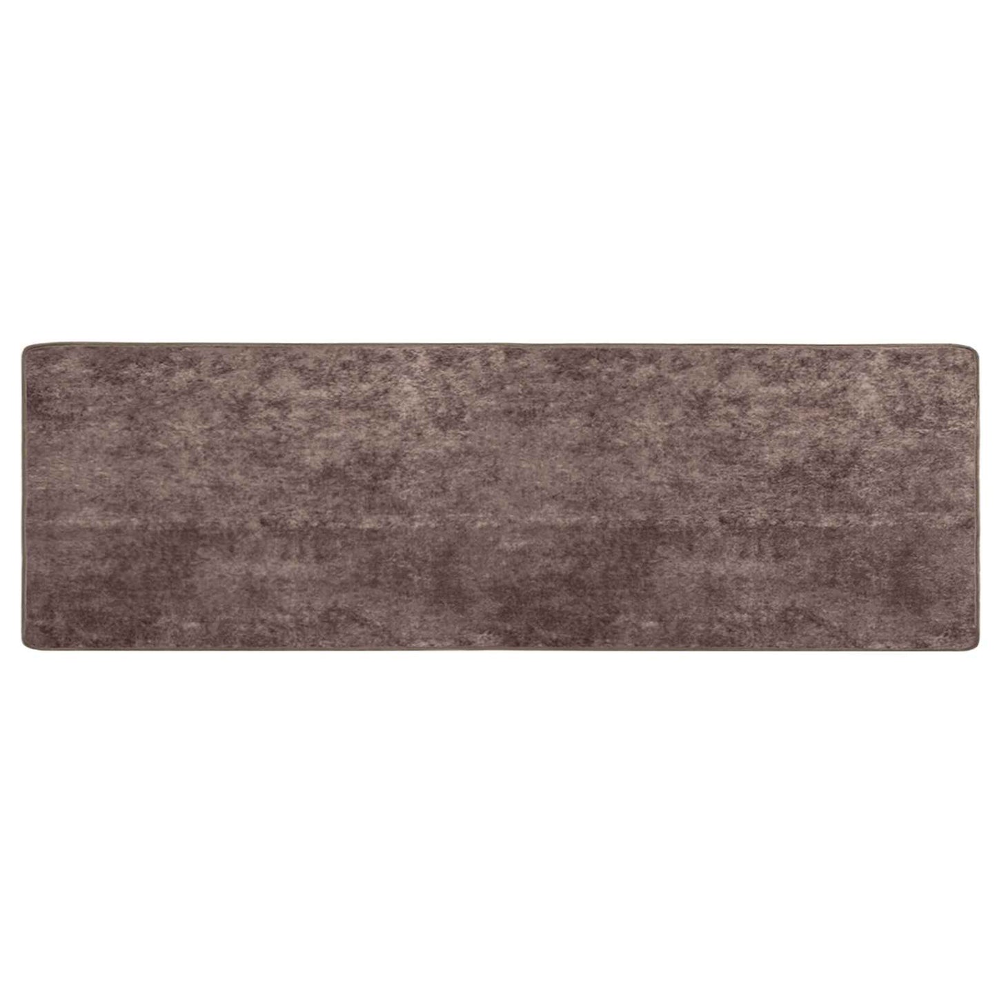 vidaXL Rug Runner MARSA Grey 100 x 350 cm Polyester and PVC