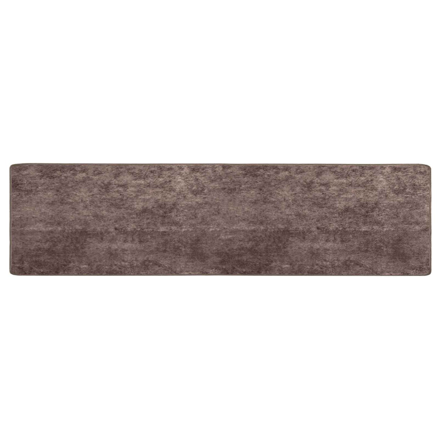 vidaXL Rug Runner MARSA Grey 100 x 400 cm Polyester and PVC