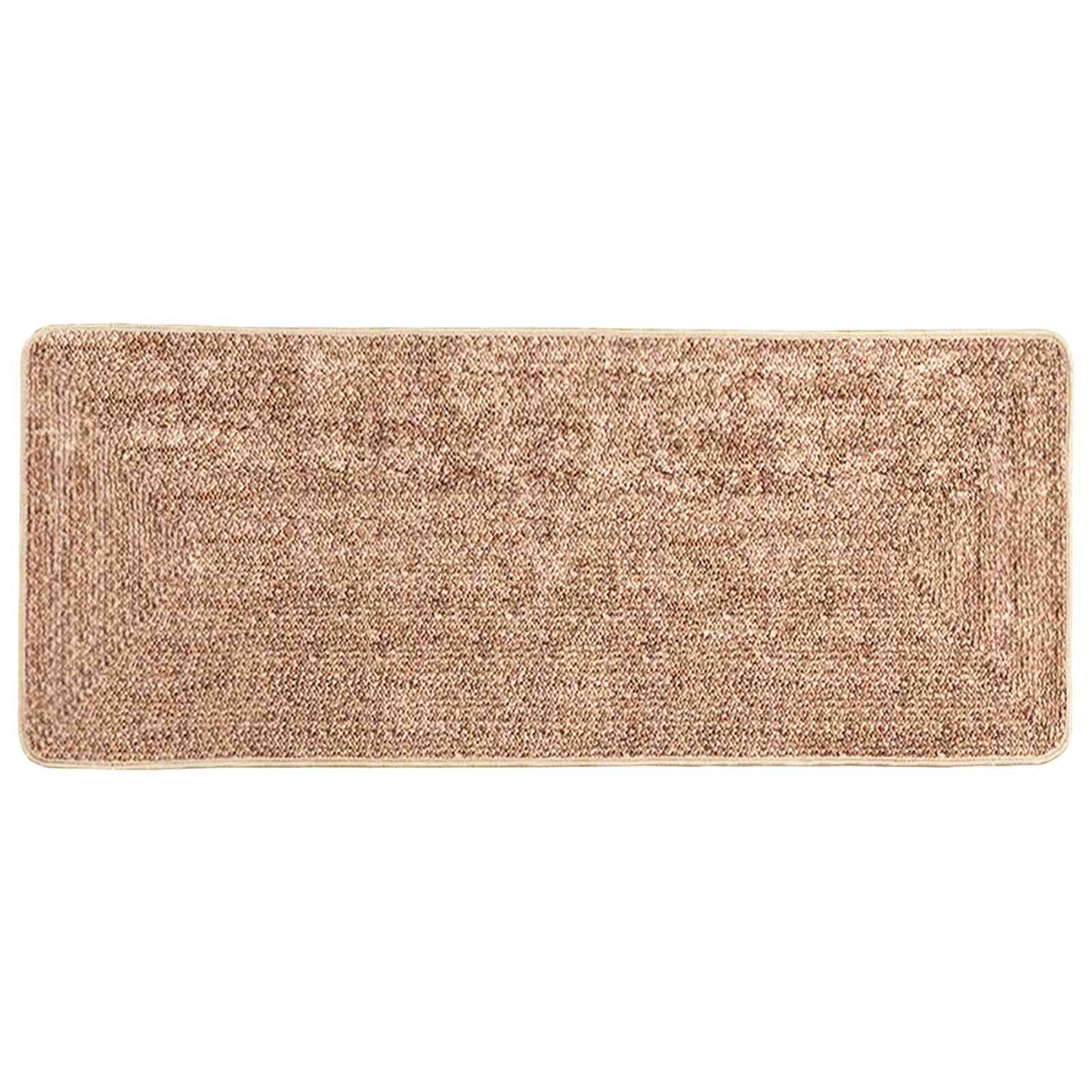 vidaXL Rug Runner MARSA Yellow 50 x 100 cm Polyester and PVC