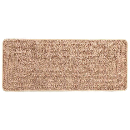 vidaXL Rug Runner MARSA Yellow 50 x 100 cm Polyester and PVC