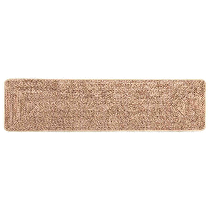 vidaXL Rug Runner MARSA Yellow 50 x 450 cm Polyester and PVC
