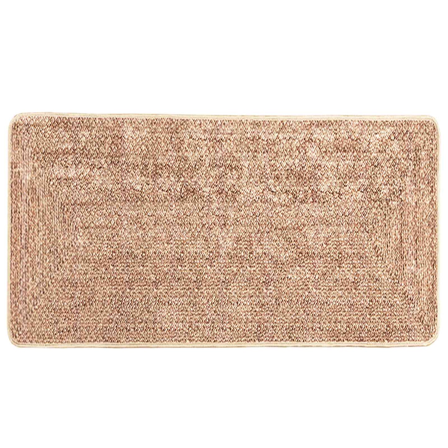 vidaXL Rug Runner MARSA Yellow 80 x 100 cm Polyester and PVC