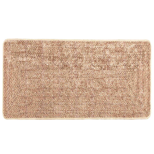 vidaXL Rug Runner MARSA Yellow 80 x 100 cm Polyester and PVC