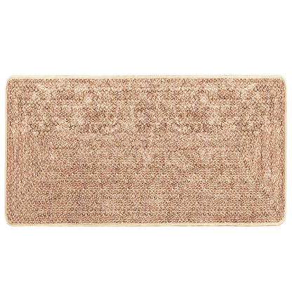 vidaXL Rug Runner MARSA Yellow 80 x 150 cm Polyester and PVC