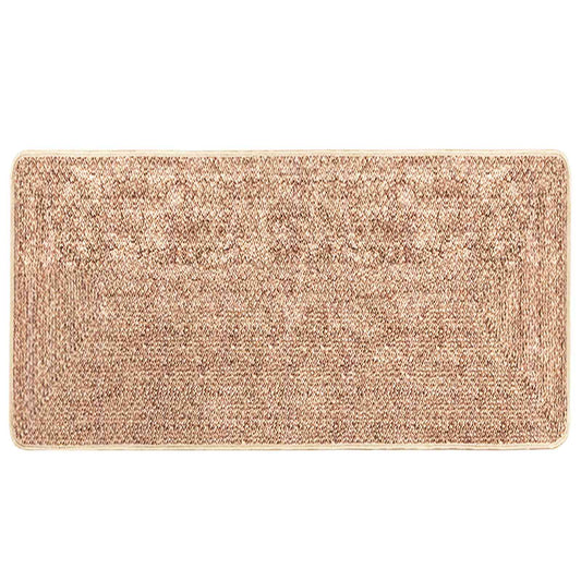 vidaXL Rug Runner MARSA Yellow 80 x 150 cm Polyester and PVC