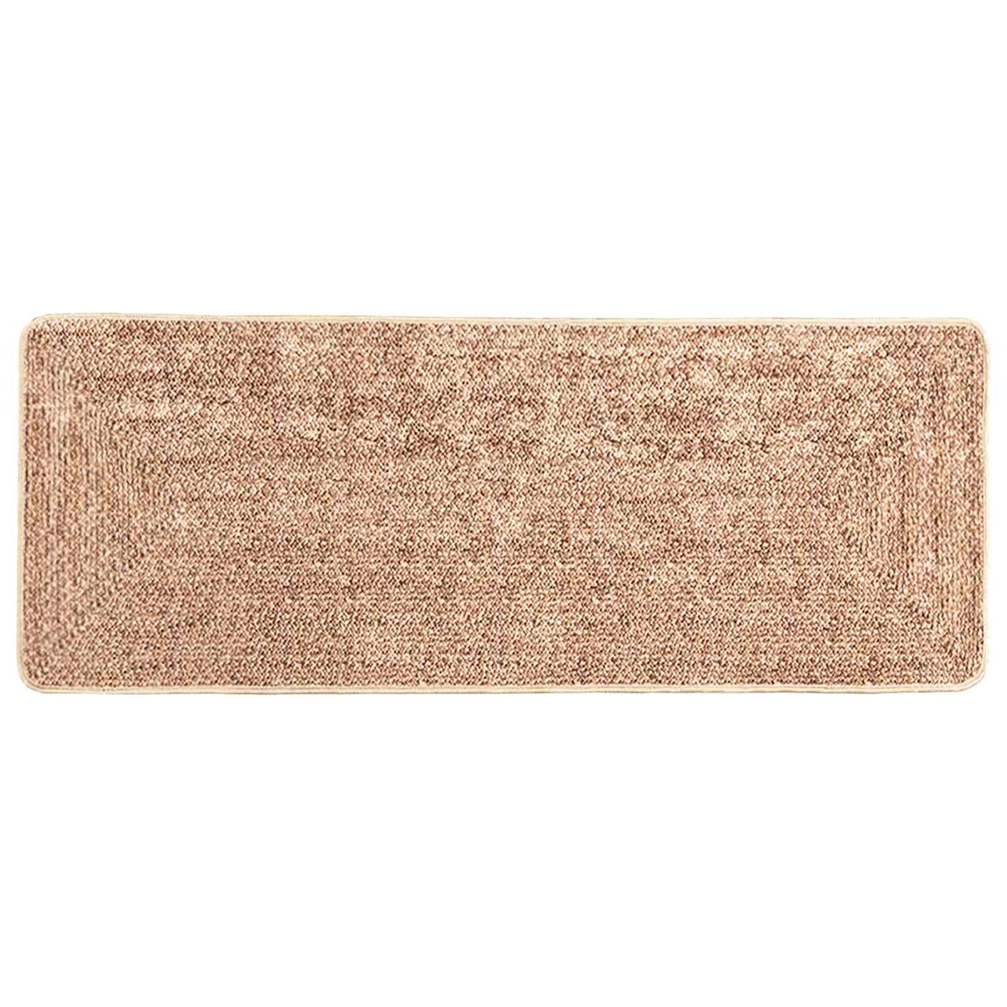 vidaXL Rug Runner MARSA Yellow 80 x 200 cm Polyester and PVC