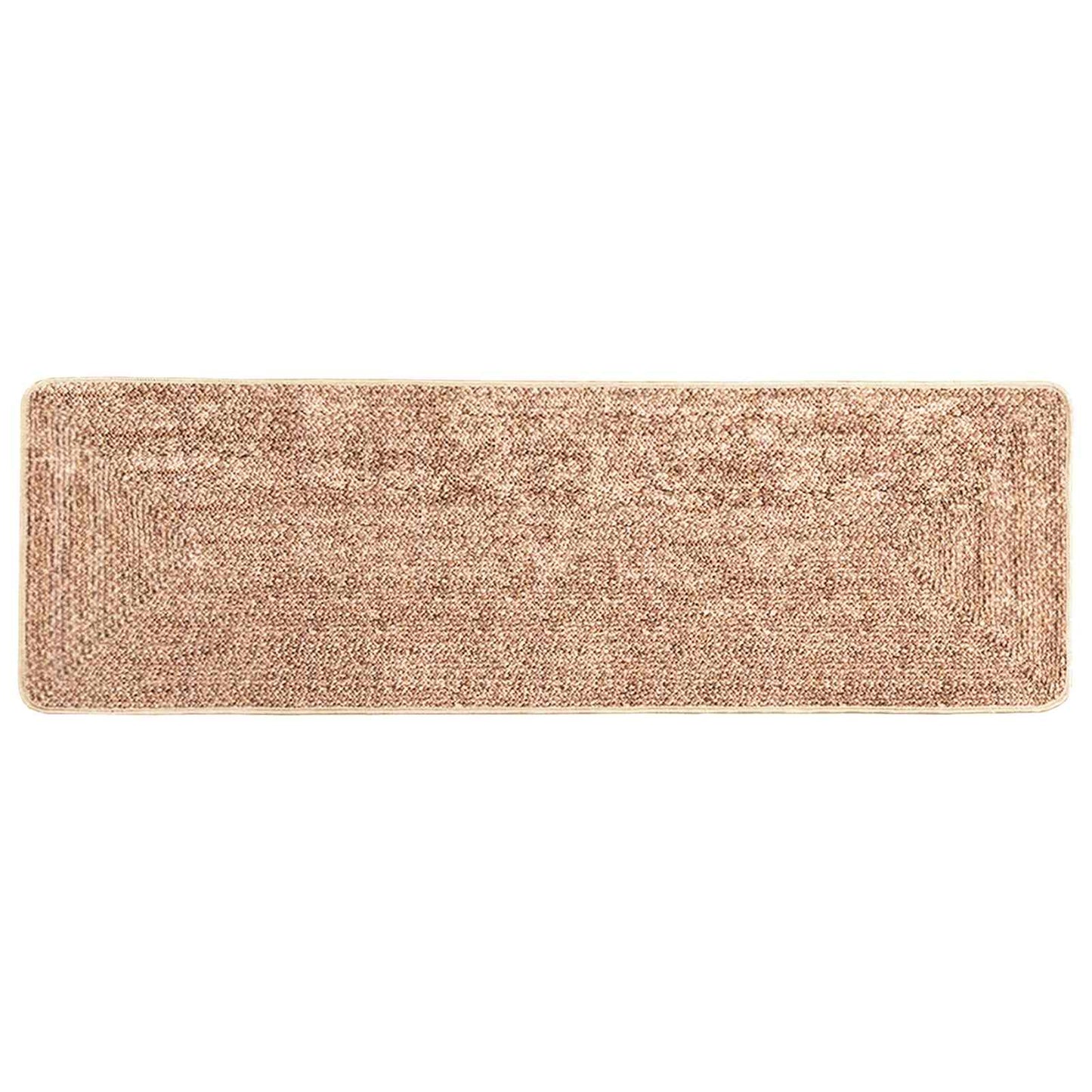 vidaXL Rug Runner MARSA Yellow 80 x 250 cm Polyester and PVC