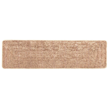 vidaXL Rug Runner MARSA Yellow 80 x 350 cm Polyester and PVC