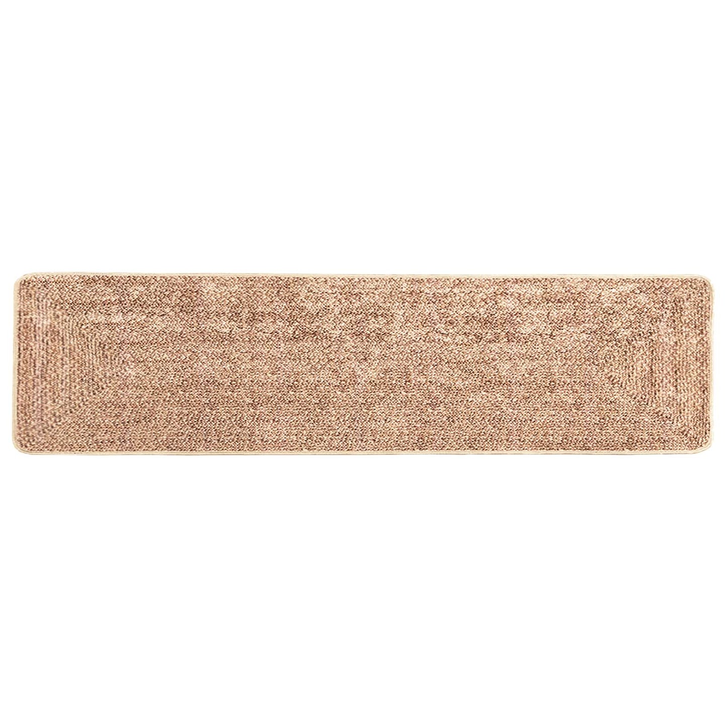 vidaXL Rug Runner MARSA Yellow 80 x 400 cm Polyester and PVC