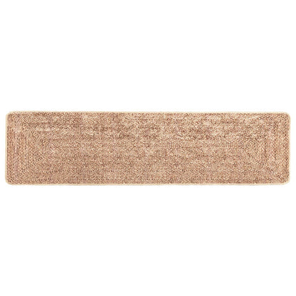 vidaXL Rug Runner MARSA Yellow 80 x 400 cm Polyester and PVC