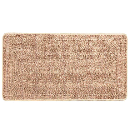 vidaXL Rug Runner MARSA Yellow 100 x 150 cm Polyester and PVC