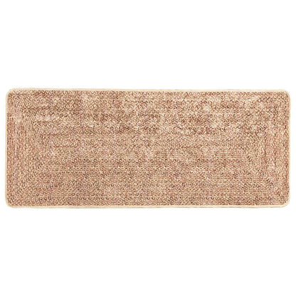 vidaXL Rug Runner MARSA Yellow 100 x 200 cm Polyester and PVC