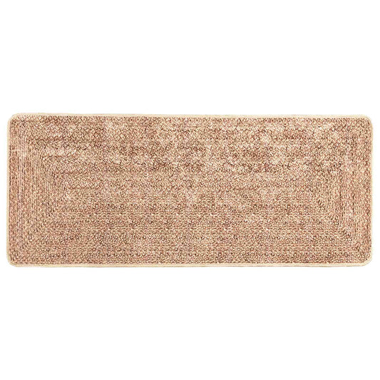 vidaXL Rug Runner MARSA Yellow 100 x 200 cm Polyester and PVC