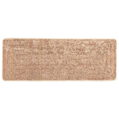vidaXL Rug Runner MARSA Yellow 100 x 250 cm Polyester and PVC