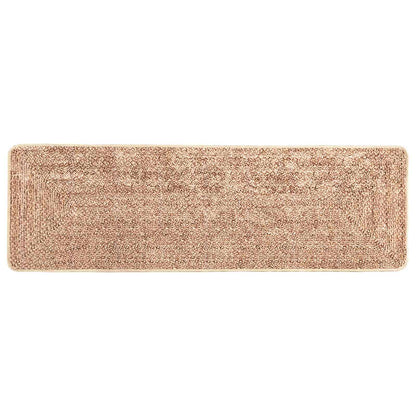 vidaXL Rug Runner MARSA Yellow 100 x 300 cm Polyester and PVC