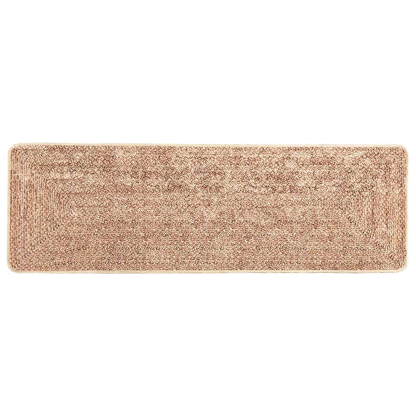 vidaXL Rug Runner MARSA Yellow 100 x 350 cm Polyester and PVC