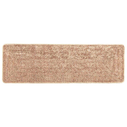 vidaXL Rug Runner MARSA Yellow 100 x 350 cm Polyester and PVC