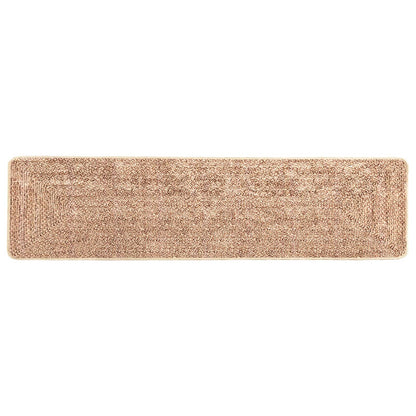 vidaXL Rug Runner MARSA Yellow 100 x 450 cm Polyester and PVC