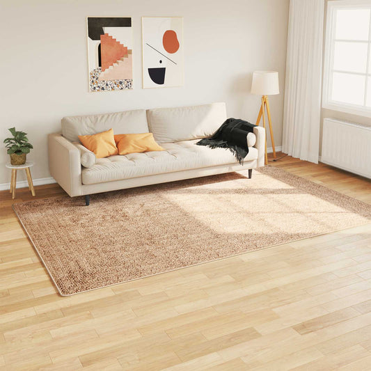 vidaXL Rug Runner MARSA Yellow 150 x 230 cm Polyester and PVC