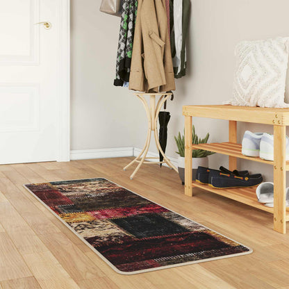 vidaXL Rug Runner MARSA Multicolour 50 x 200 cm Polyester and PVC