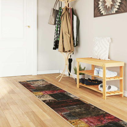 vidaXL Rug Runner MARSA Multicolour 50 x 350 cm Polyester and PVC