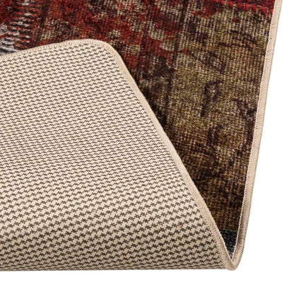 vidaXL Rug Runner MARSA Multicolour 50 x 450 cm Polyester and PVC