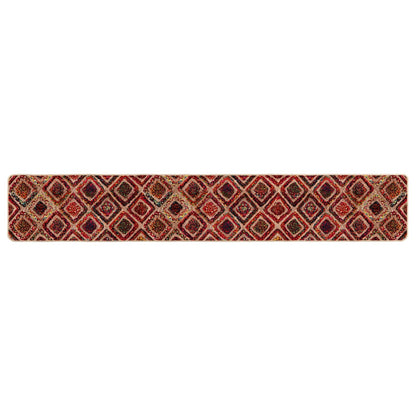 vidaXL Rug Runner MARSA Multicolour 50 x 350 cm Polyester and PVC