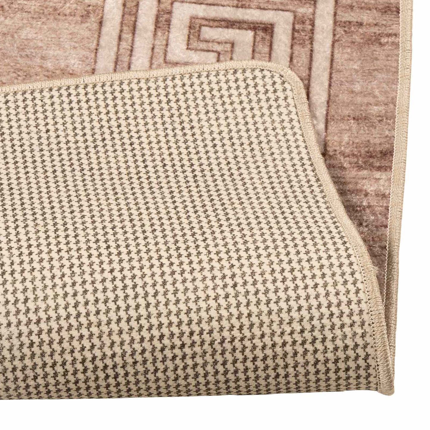 vidaXL Rug Runner MARSA White 50 x 300 cm Polyester and PVC