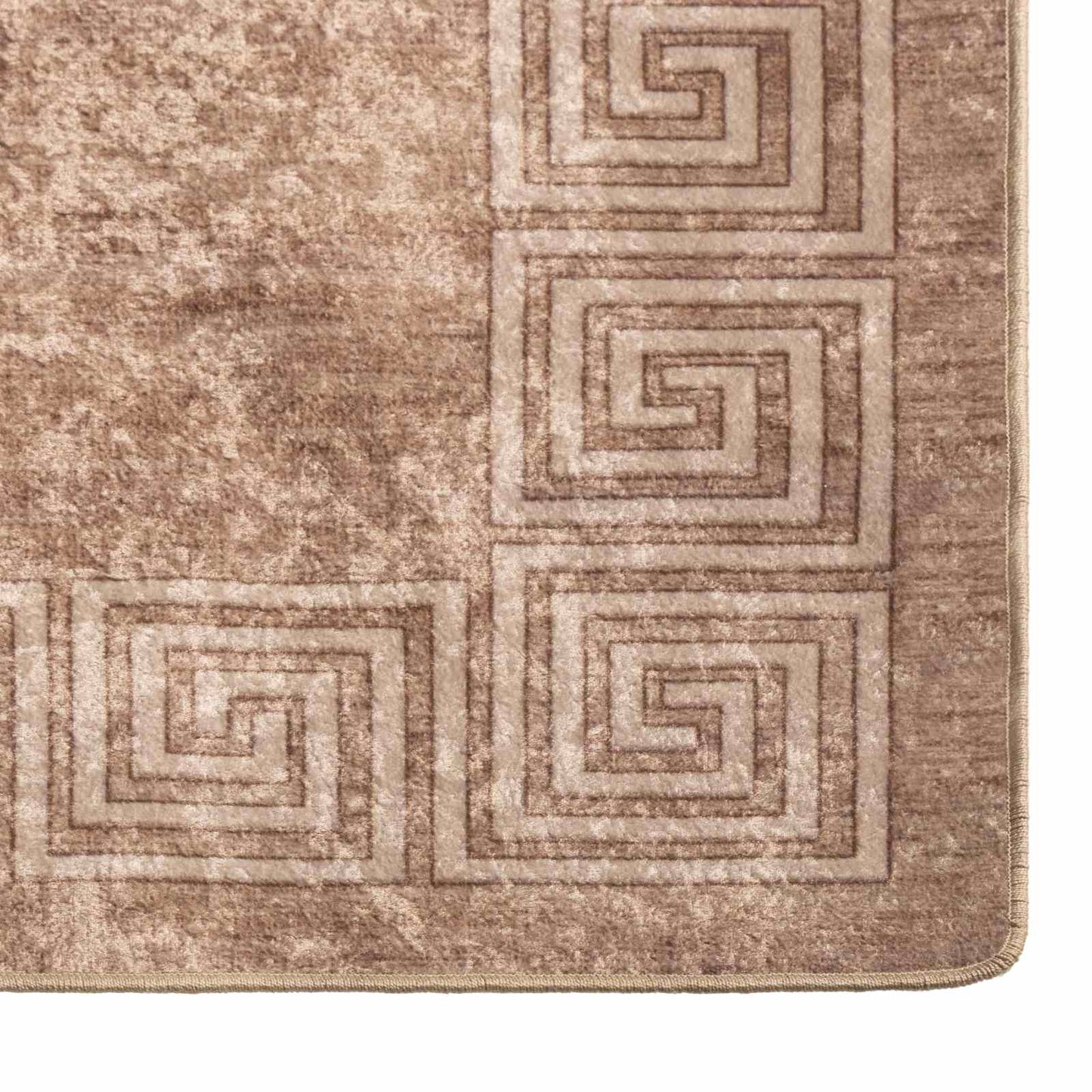 vidaXL Rug Runner MARSA White 50 x 300 cm Polyester and PVC