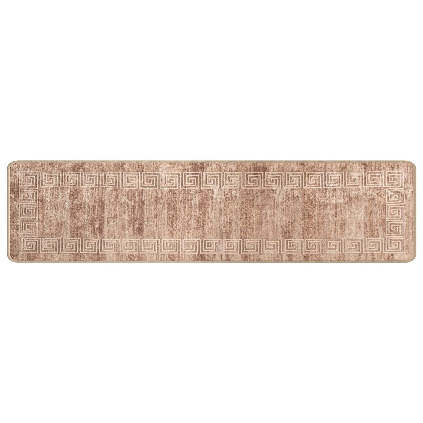 vidaXL Rug Runner MARSA White 50 x 300 cm Polyester and PVC