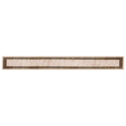 vidaXL Rug Runner MARSA Black 50 x 450 cm Polyester and PVC
