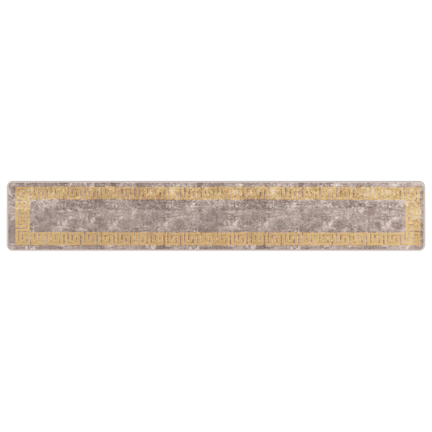 vidaXL Rug Runner MARSA Grey 50 x 300 cm Polyester and PVC