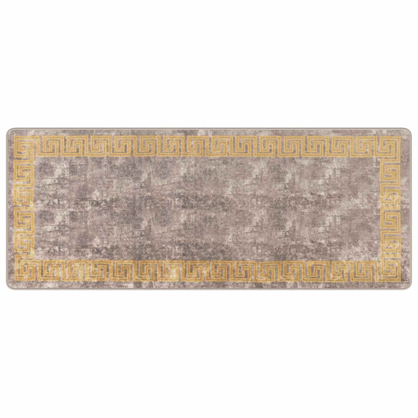 vidaXL Rug Runner MARSA Grey 80 x 200 cm Polyester and PVC