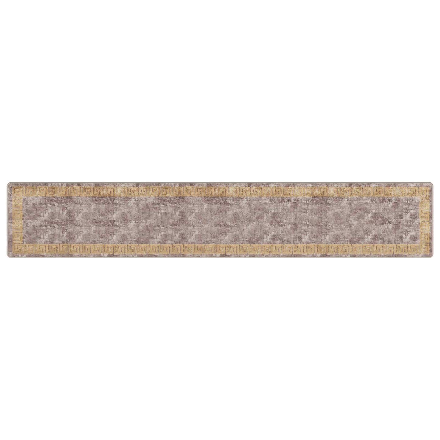 vidaXL Rug Runner MARSA Grey 80 x 450 cm Polyester and PVC