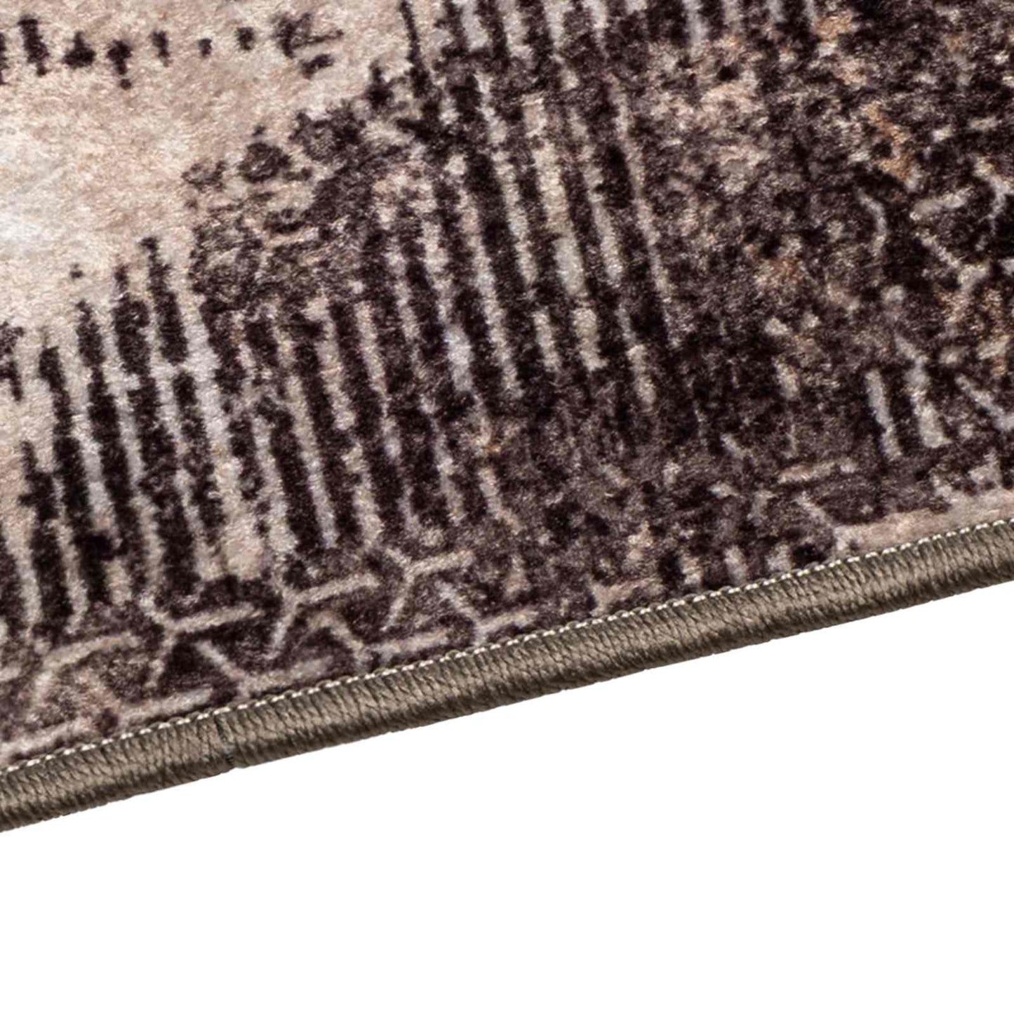 vidaXL Rug Runner MARSA Black 50 x 350 cm Polyester and PVC