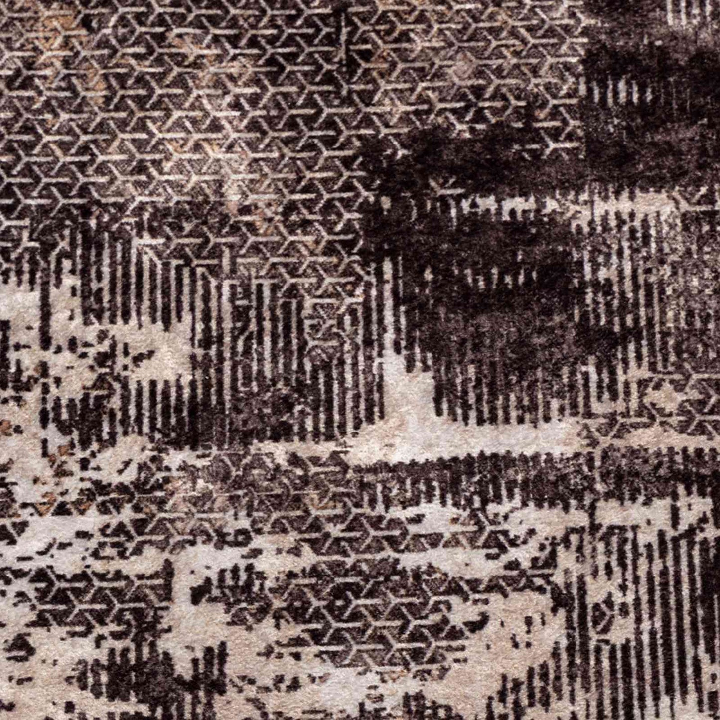 vidaXL Rug Runner MARSA Black 50 x 350 cm Polyester and PVC
