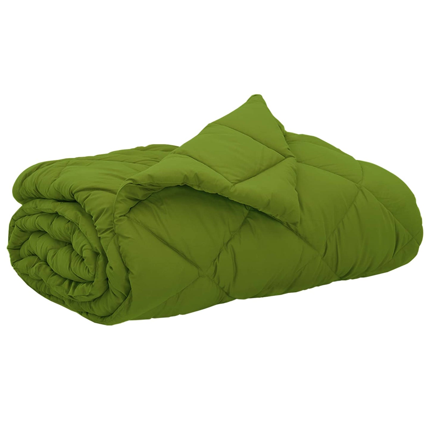 vidaXL Summer Duvet Green 220 x 240 cm Microfiber