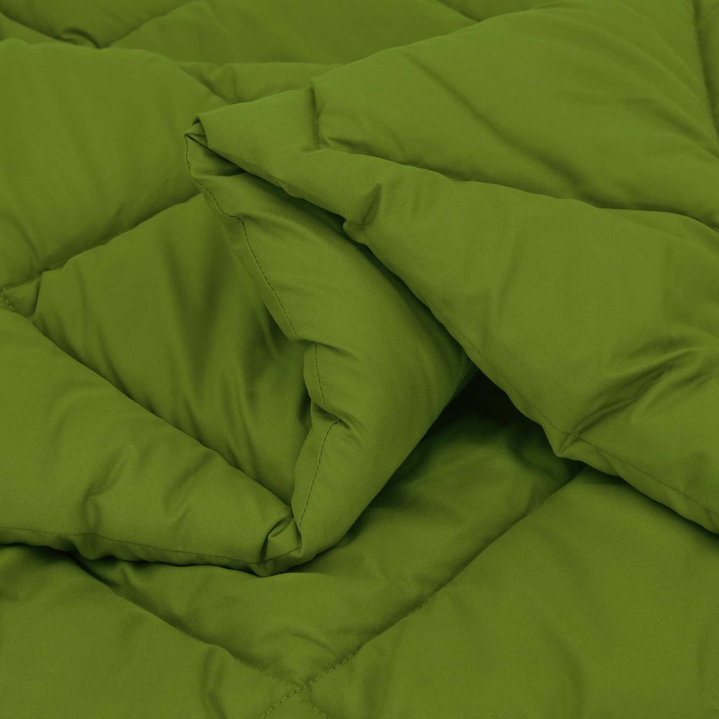 vidaXL Full Year Duvet Green 135 x 200 cm Microfiber