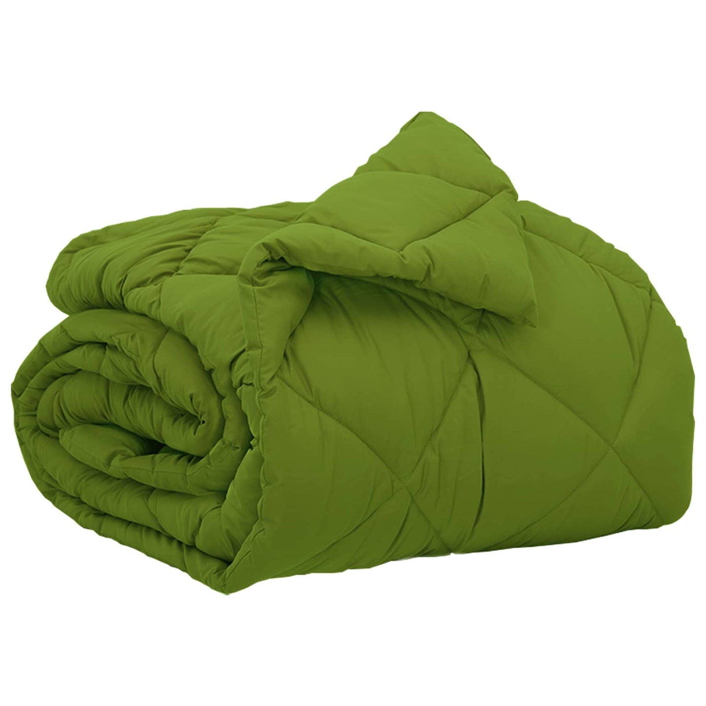 vidaXL Full Year Duvet Green 135 x 200 cm Microfiber