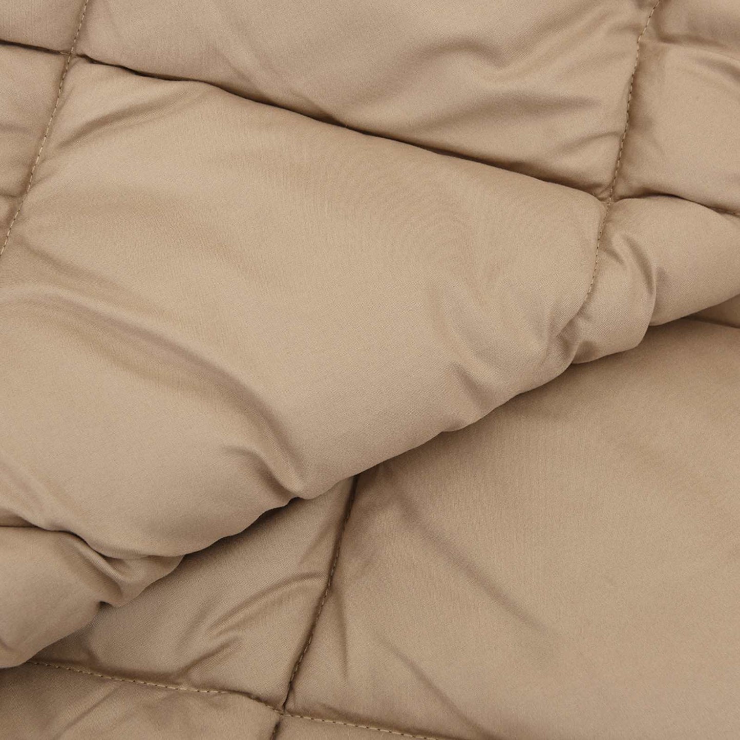 vidaXL Full Year Duvet Taupe 135 x 220 cm Microfiber