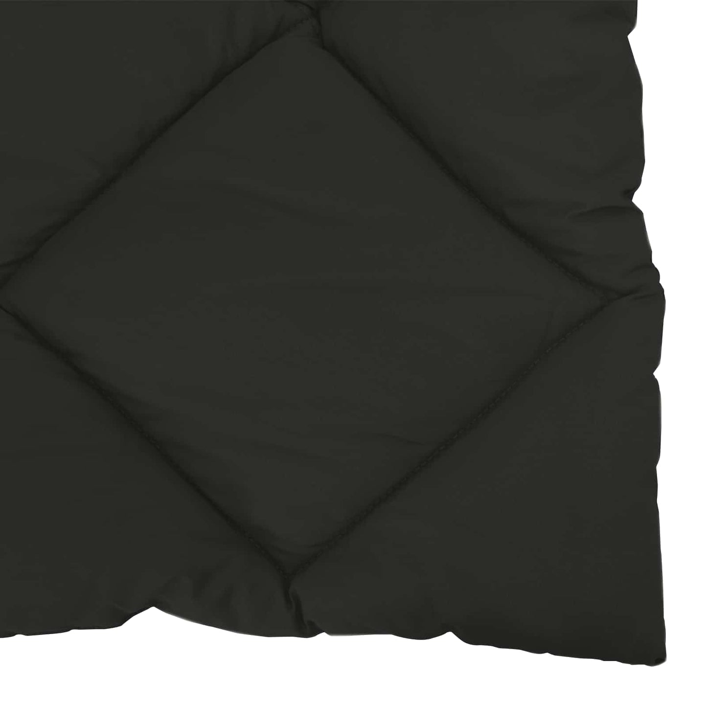 vidaXL Full Year Duvet Black 220 x 260 cm Microfiber