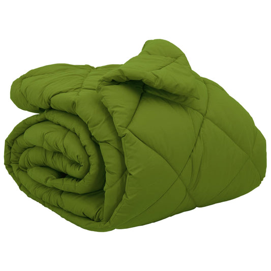 vidaXL Winter Duvet Green 200 x 220 cm Microfiber