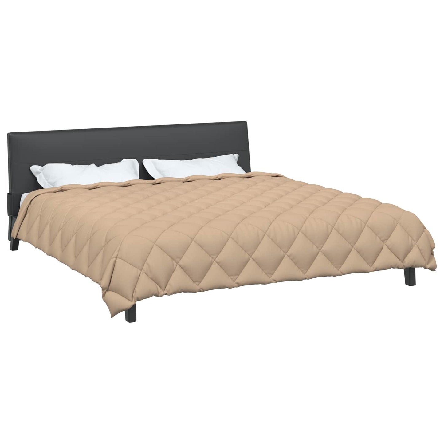 vidaXL Winter Duvet Taupe 220 x 240 cm Microfiber
