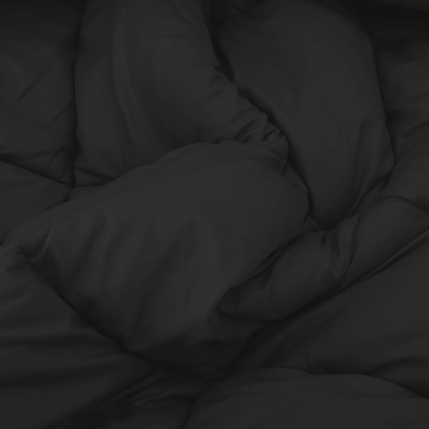 vidaXL Winter Duvet Black 220 x 260 cm Microfiber