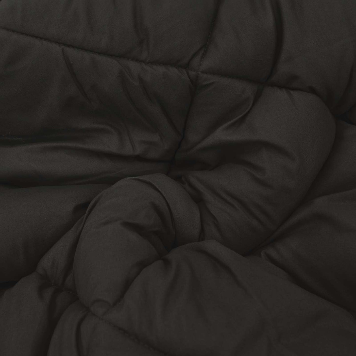 vidaXL Winter Duvet Black and Taupe 140 x 220 cm Microfiber
