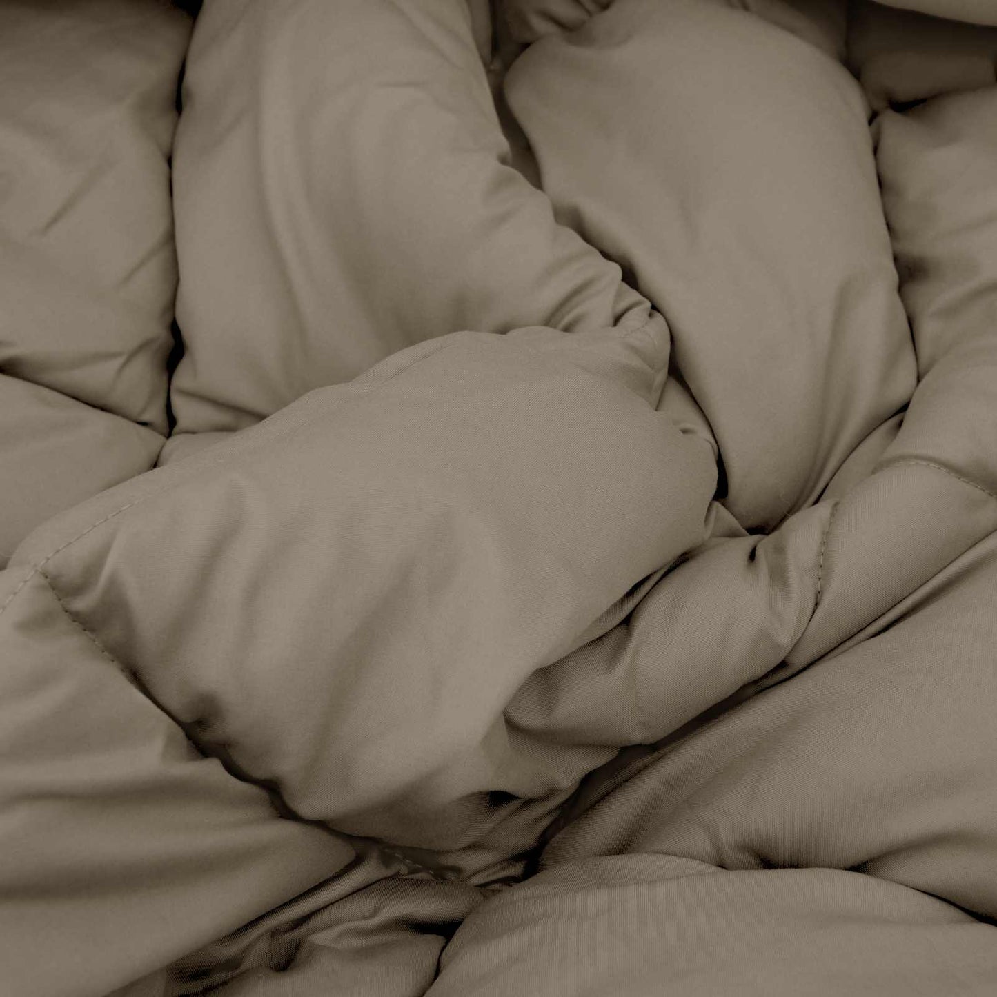vidaXL Winter Duvet Light Grey 135 x 200 cm Microfiber
