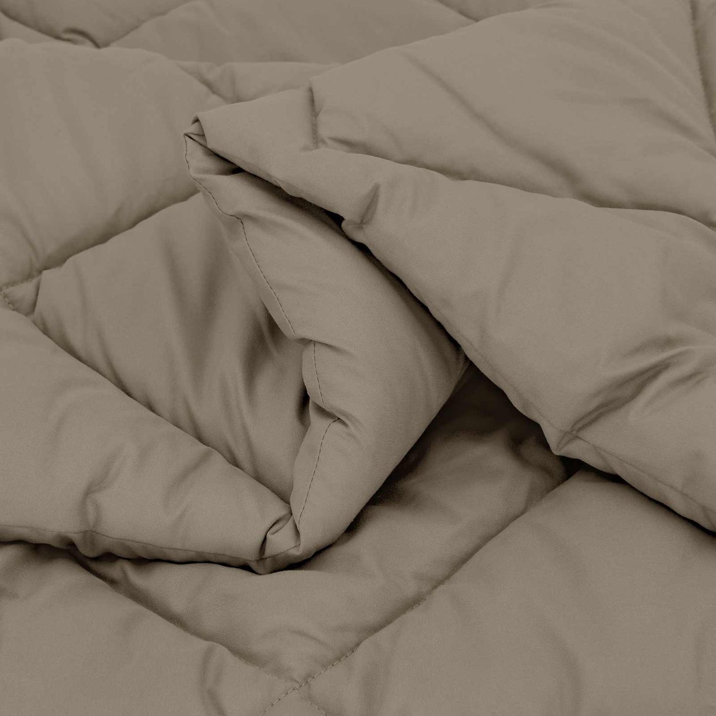 vidaXL Winter Duvet Light Grey 140 x 200 cm Microfiber